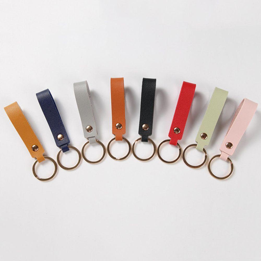 Móc Chìa Khóa Bằng Da PU Trang Sức Cho Nam Nữ