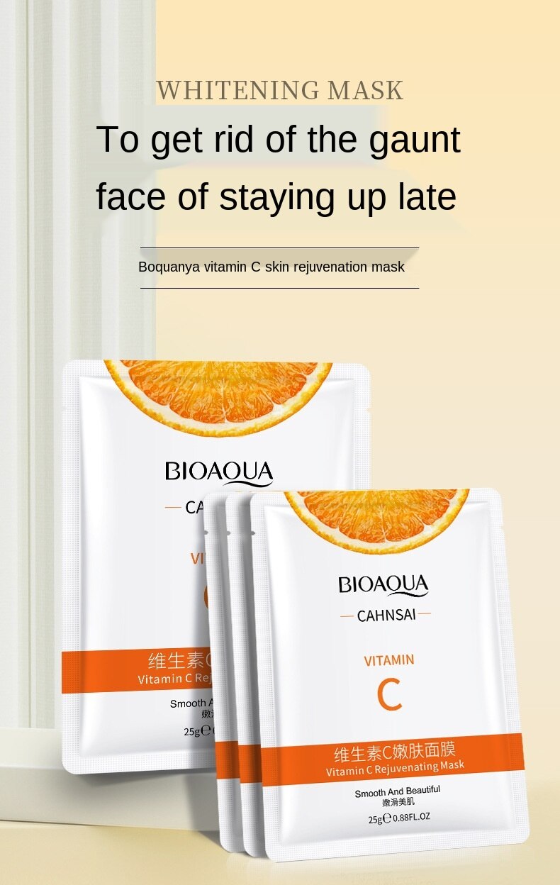 Mặt Nạ Bổ Sung Vitamin C Dưỡng Ẩm Làm Trắng Da Hiệu Quả | BigBuy360 - bigbuy360.vn