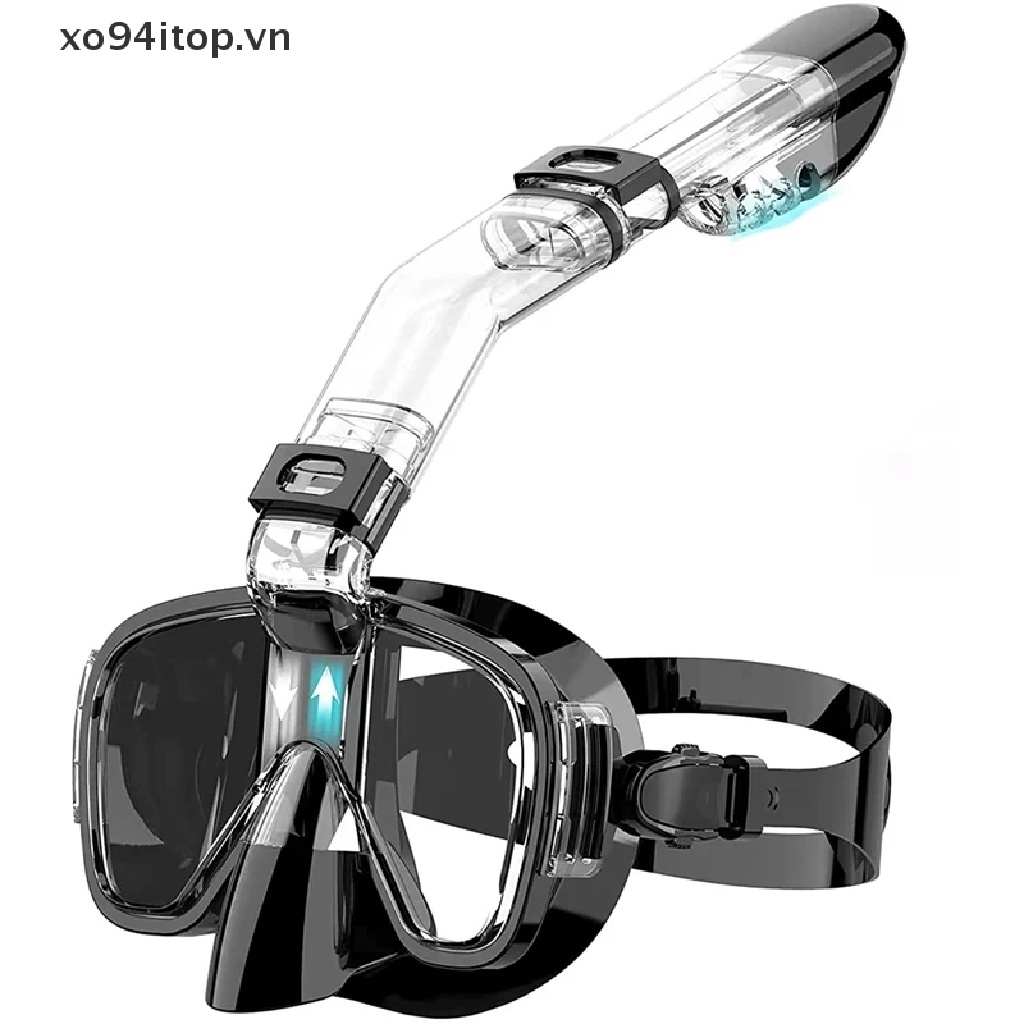 Bộ Mặt Nạ Lặn Có Thể Gấp Gọn Kèm Giá Đỡ Camera Tiện Lợi
