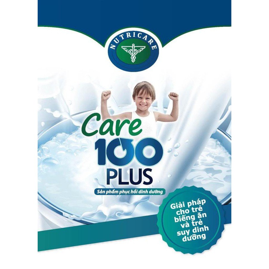 Sữa bột Nutricare Care 100 Plus dinh dưỡng cho trẻ biếng ăn (900g)