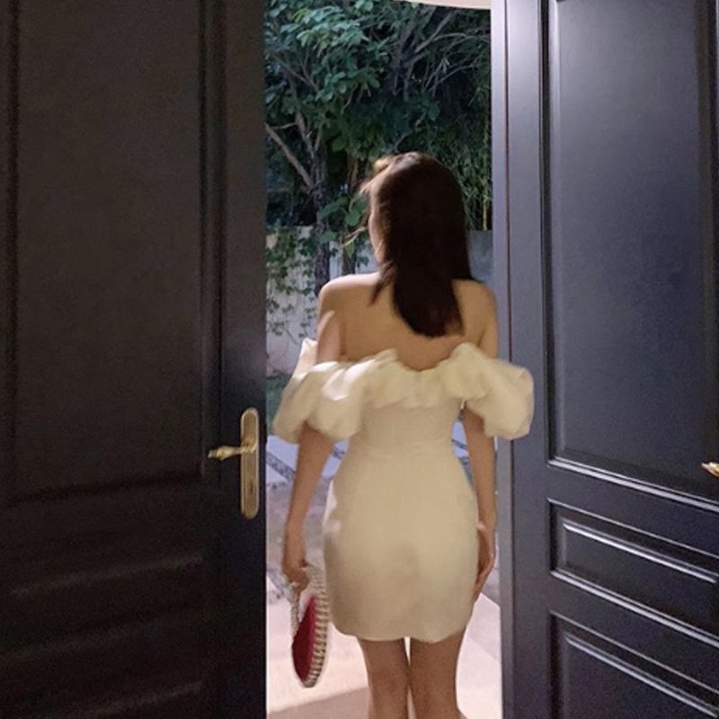 Đầm Trễ Vai Phong Cách Retro Thời Trang 2021 Cho Nữ | BigBuy360 - bigbuy360.vn