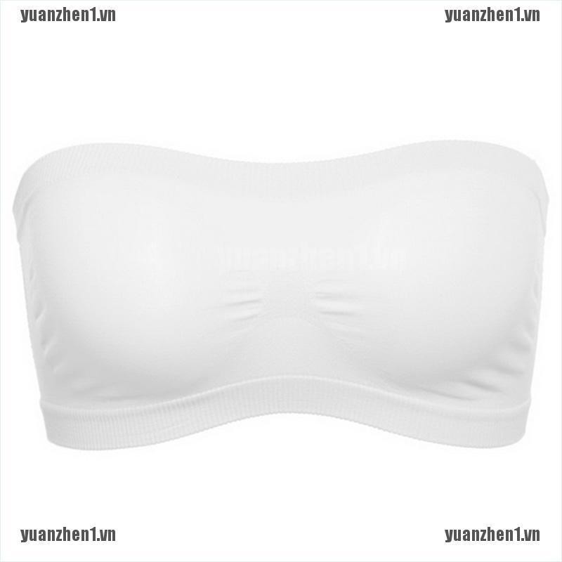 [YUANZHEN1] Áo Lót Ống Không Dây Co Giãn Thoáng Khí Không Đường May Cho Nữ