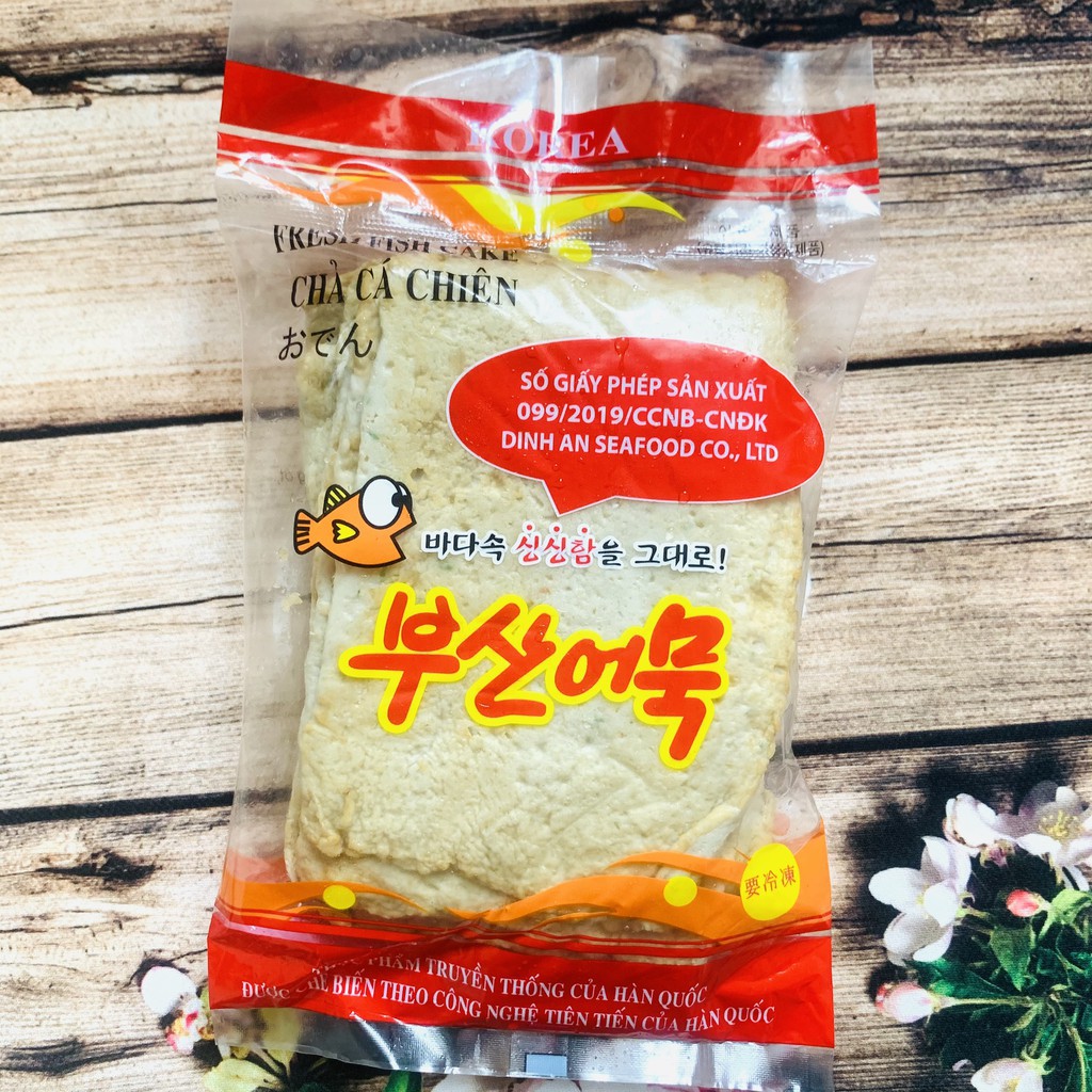 Chả cá đỏ Hàn Quốc Busan - Odeng gói 450G