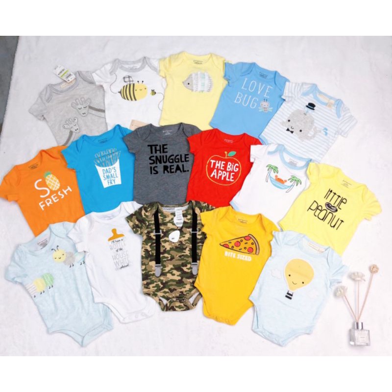 BODYSUIT BODY CHIP XUẤT DƯ CHO BÉ TRAI/GÁI 0-24M MÀU NGẪU NHIÊN SIÊU XINH