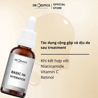 Tinh Chất HA Basic Hydration Drceutics Cho Da Dầu Mụn (30ml)