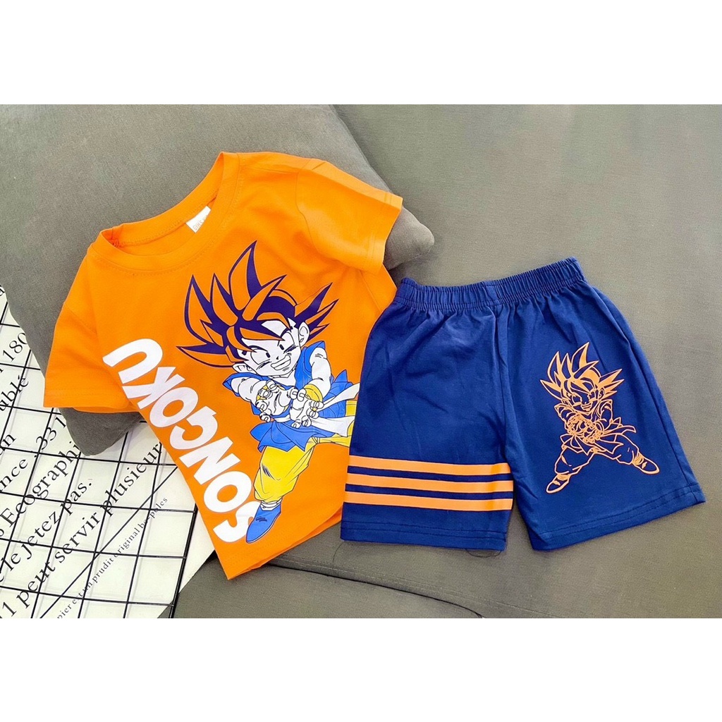 [XẢ KHO] Bộ Đồ Bé Trai 12-14 Kg Set Quần Áo Thời Trang Trẻ Em Cho Bé In Hoạt Hình Hot Trend Homie Kids TRSZ04