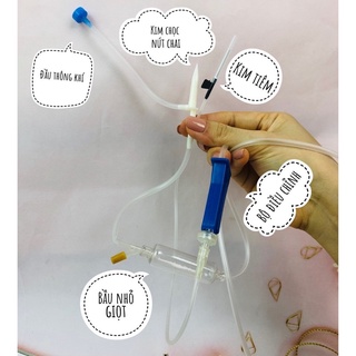 Dây truyền dịch AM có kim bướm – Dây truyền dịch y tế gói 25 sợi