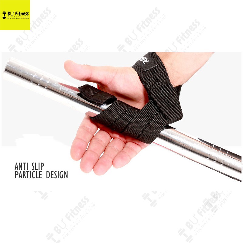 Dây kéo lưng tập gym AOLIKES, dây trợ lực kéo xà đơn, deadlift lưng xô tại nhà - Bự Fitness