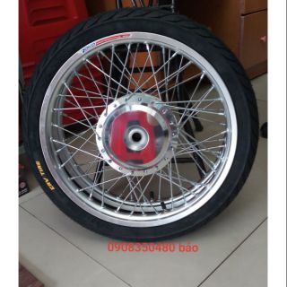 Bánh căm VARIOO CLICK THÁI ARI BLAED và VISON niềng nhôm YOKO trước sau đều 1.4 full vỏ ruột CRV như hình