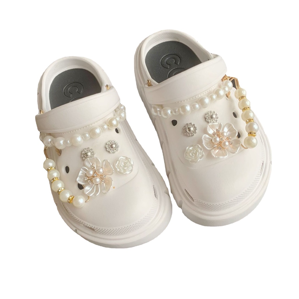 crocs sticker Phụ Kiện Khóa Trang Trí Giày Da Cá Sấushoes sticker Accessories Stickers Sandals Shoe Decoration