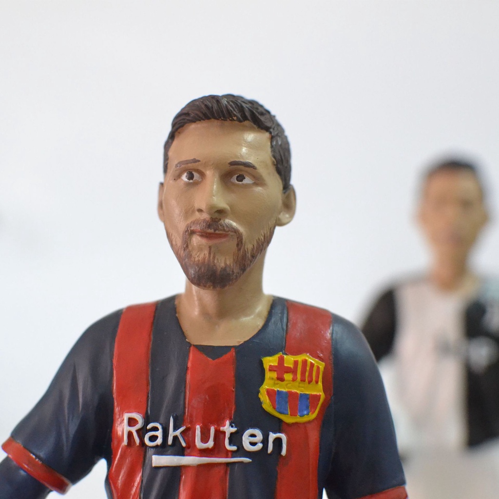 Mới Mô Hình Cầu Thủ Bóng Đá LEO MESSI Cristiano Ronaldo Trang Trí Bàn Làm Việc