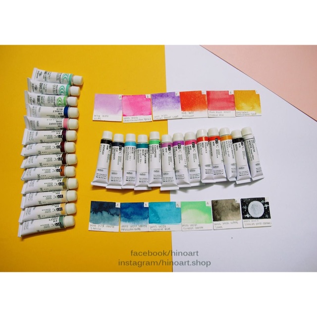 Tông tím màu nước 5ml Holbein Artists' Watercolor - tuýp lẻ