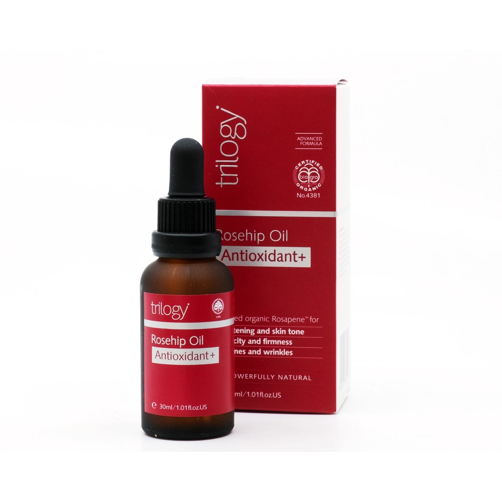 Trilogy - Serum Tầm Xuân Rosehip Oil Antioxidant 30ml