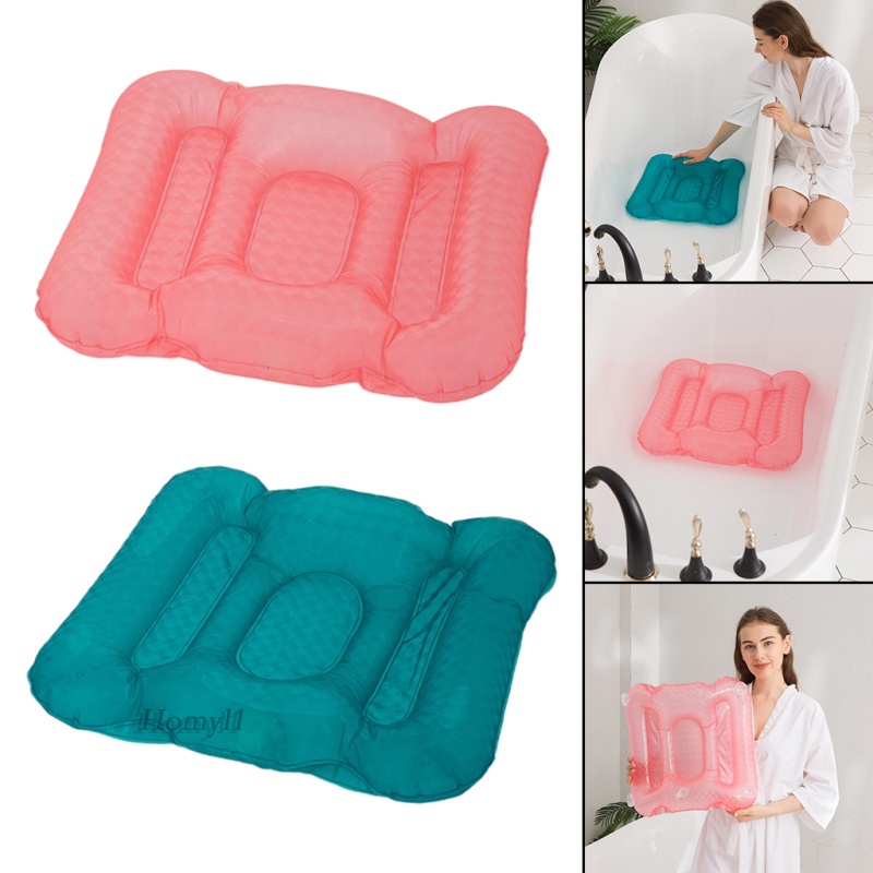 1 Miếng Đệm Mát Xa Lót Ghế Ngồi Bồn Tắm Bằng Pvc Mềm Bơm Hơi Jacuzzi