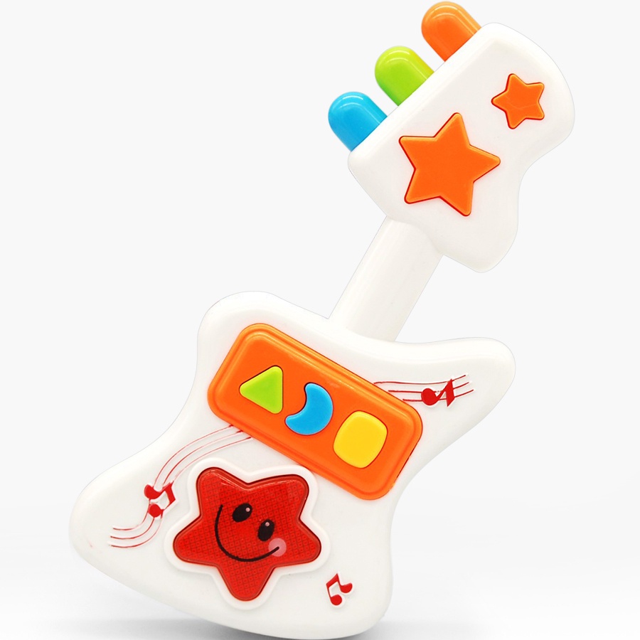 Đồ Chơi Giáo Dục Sớm: Đàn Guitar Baby Rock Star DK580019