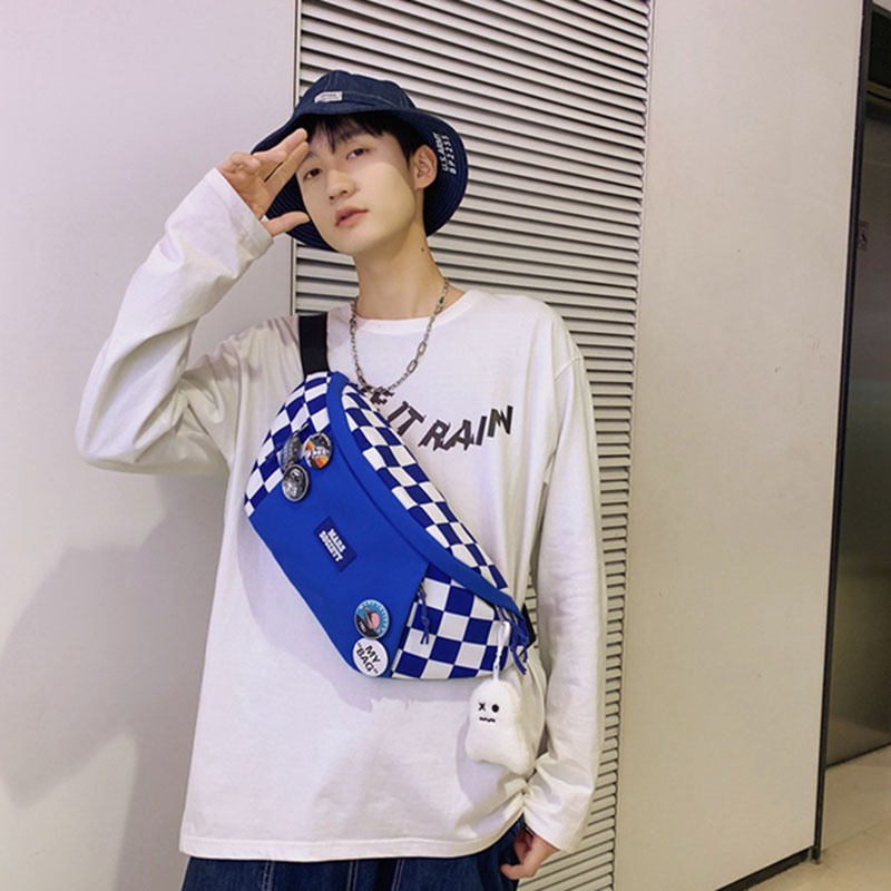 Túi đeo trước ngực/đeo hông IELGY phong cách thời trang Nhật Bản cá tính dành cho nữ