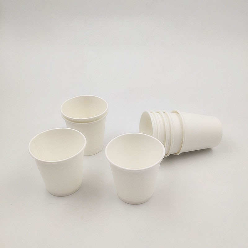 Bộ 50 Ly Giấy trắng dùng thử sản phẩm 3oz  Ly giấy uống nước, ly giấy nhỏ văn phòng, ly giấy test sample