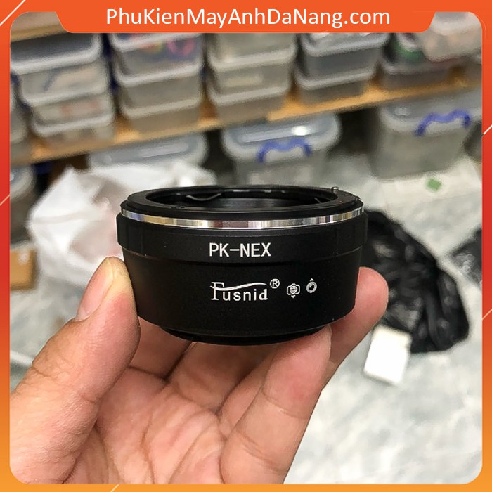 Ngàm chuyển đổi Pentax PK-NEX cho máy ảnh SONY, hãng FUSNID