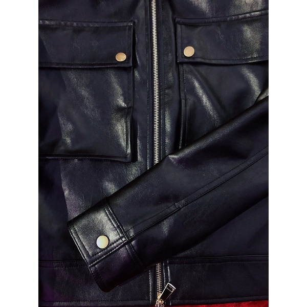 Áo khoác da lửng WAGG