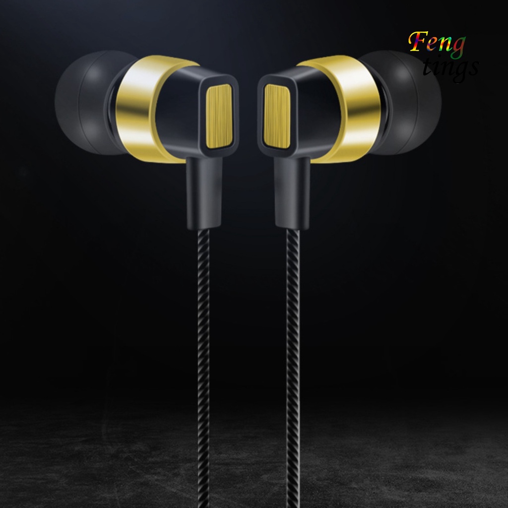 Tai Nghe Nhét Tai Siêu Trầm Đầu Cắm 3.5mm Có Micro Tiện Dụng