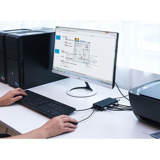 Bộ Chia Tín HIệu KVM Switch HDMI UGREEN 50744 Cao Cấp