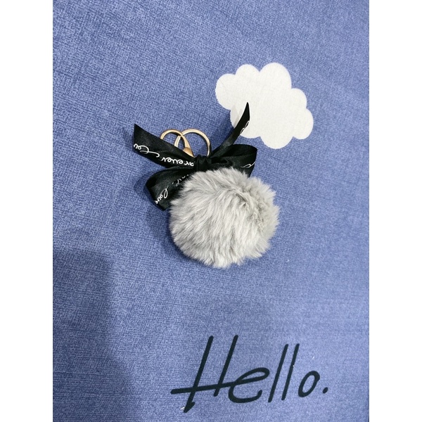 Charm bông nơ treo túi