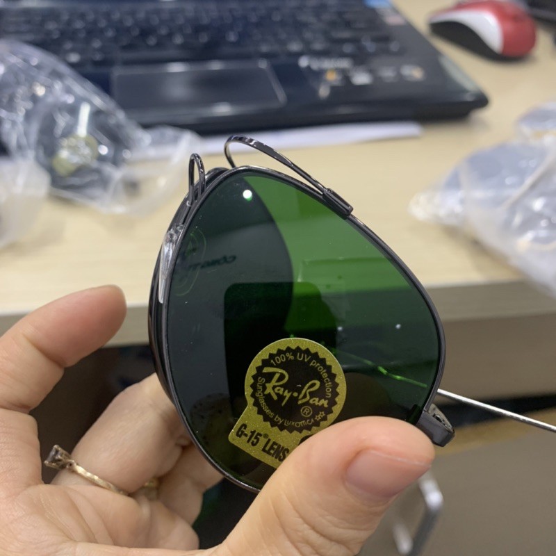 Kính Rayban gọng dẻo rêu gọng đen | BigBuy360 - bigbuy360.vn