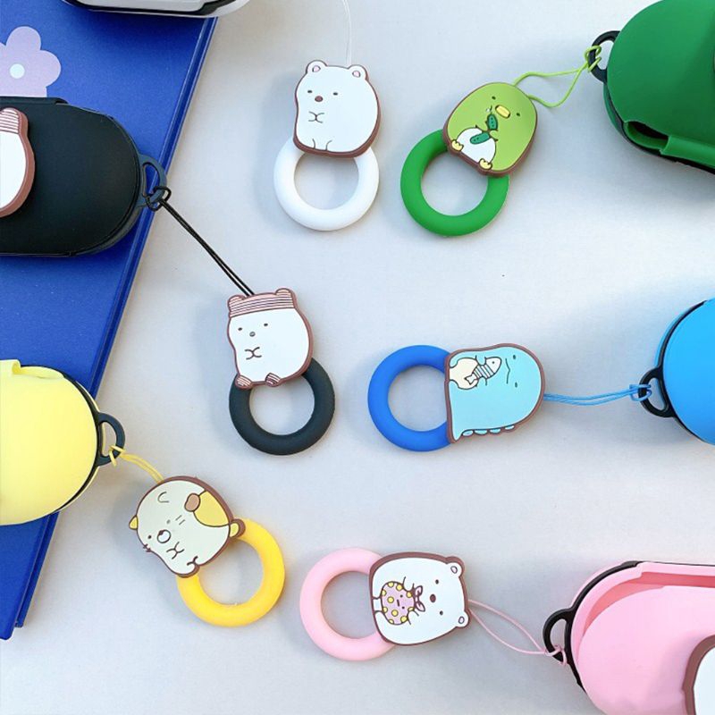 ♡♡ Silicone Protective Case Cover Lanyard for Sam-sung Ga-laxy Buds/Buds+ Earphone