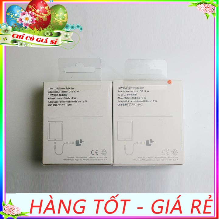 Cốc sạc Ap.ple iPad Adapter 12W 2020 (Trắng)