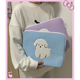 Túi lót MPH Hàn Quốc IPAD hoạt hình chó con 13 inch 15 inch túi máy tính bảng
