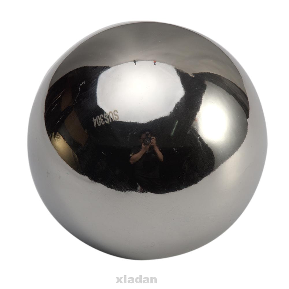 1/5x Stainless Steel Mirror Sphere Hollow Ball Home Garden Decor 8/10/12/15cm