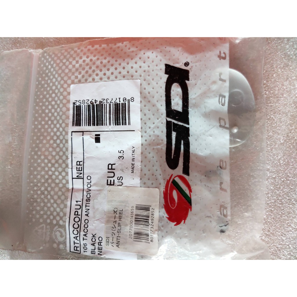 Gót chống trượt thay thế cho giày xe đạp SIDI, hàng chính hãng Italy