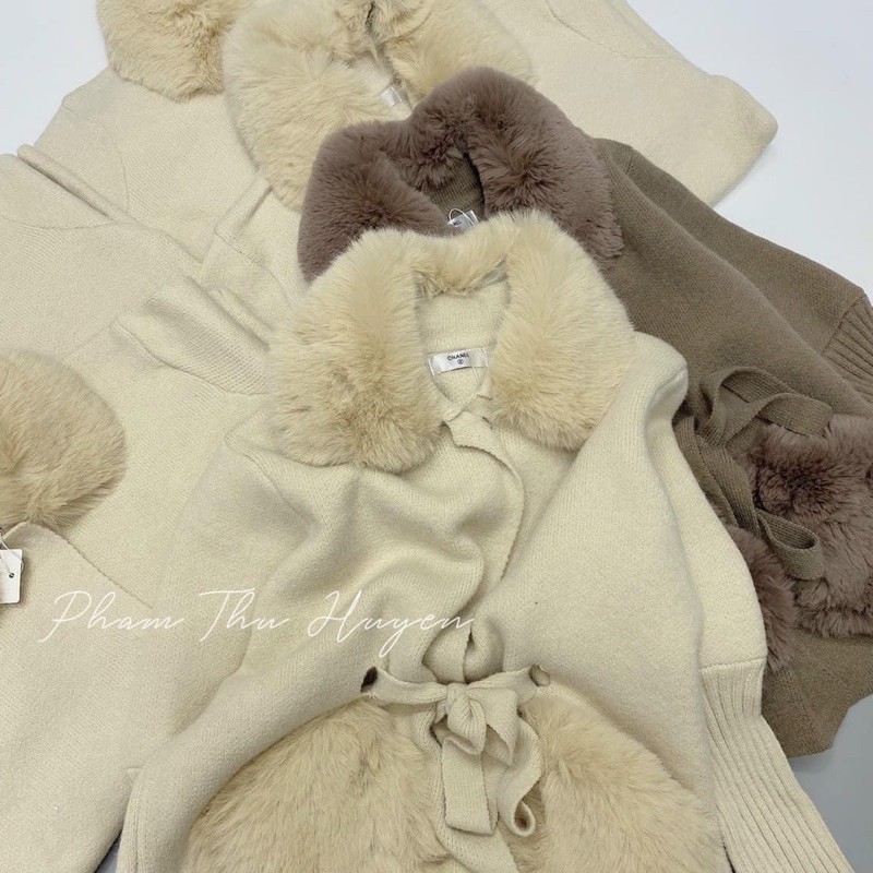 Áo len cổ lông siêu hótttt