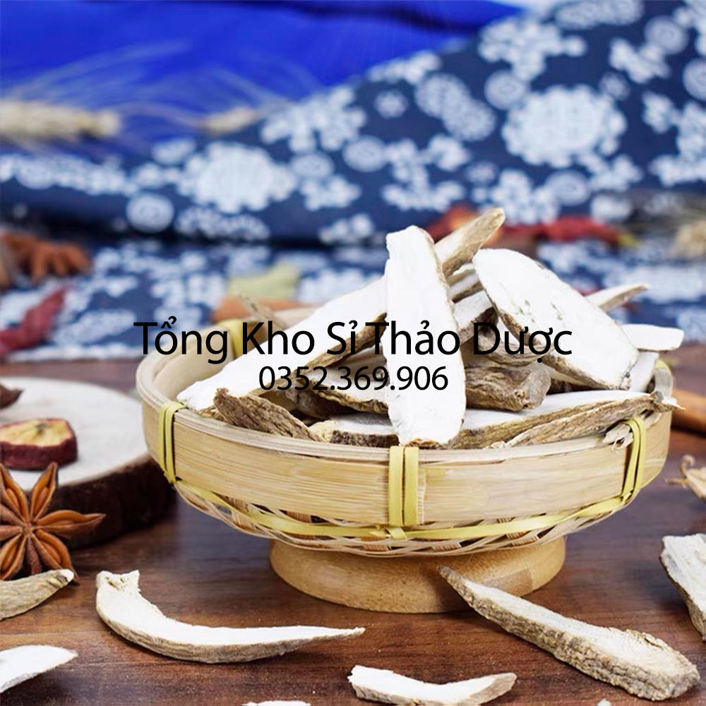 Bạch chỉ sấy khô 1kg (Bạch chỉ thái lát,trắng,thơm)