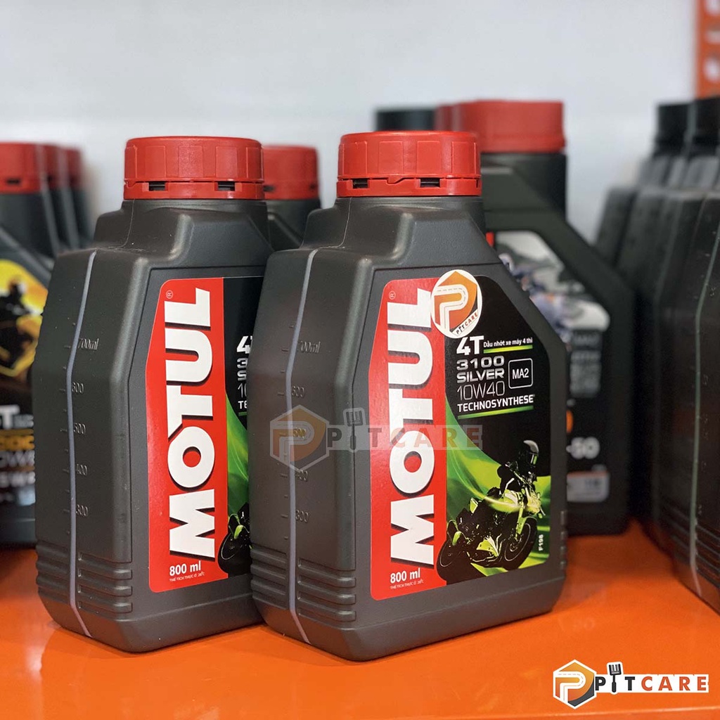 Nhớt Motul 3100 Silver 10W40 800ml Cho Xe Số Và Xe Côn Tay