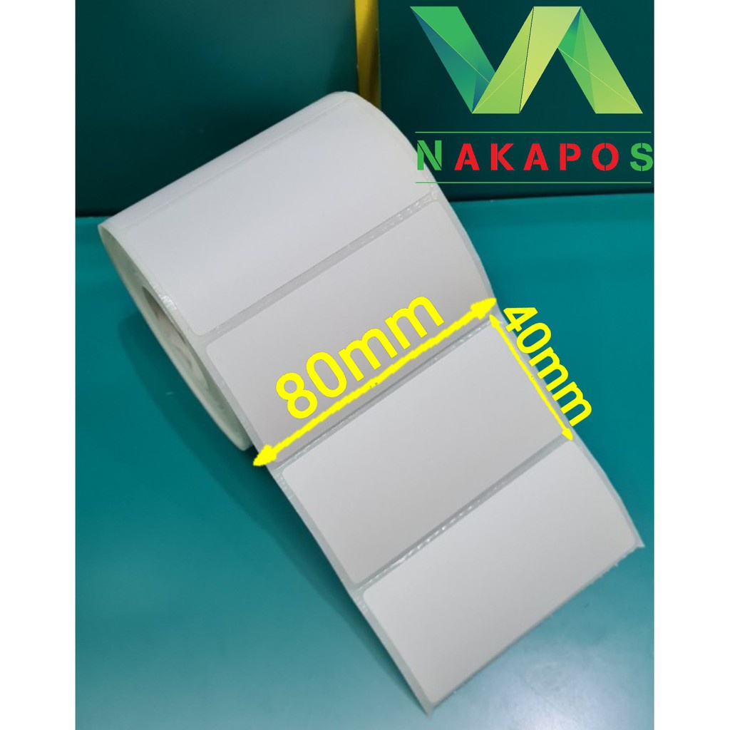 Decal in tem nhãn 80x40 mm