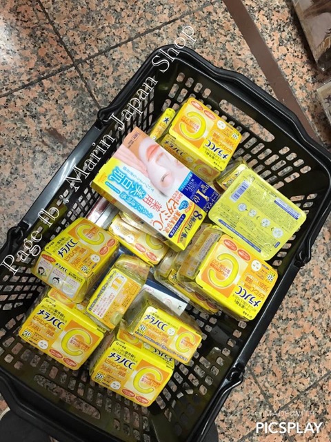 Mặt nạ Melano CC 28 miếng Nhật bản Dưỡng Trắng, Dưỡng Ẩm, Hỗ Trợ Giảm Thâm Nám Tàn Nhang