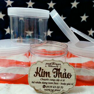 HŨ NHỰA PET TRONG 500G
