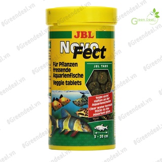 JBL - Novo Fect (Lọ 58 gram) | Cám viên tảo cao cấp dành cho cá cảnh