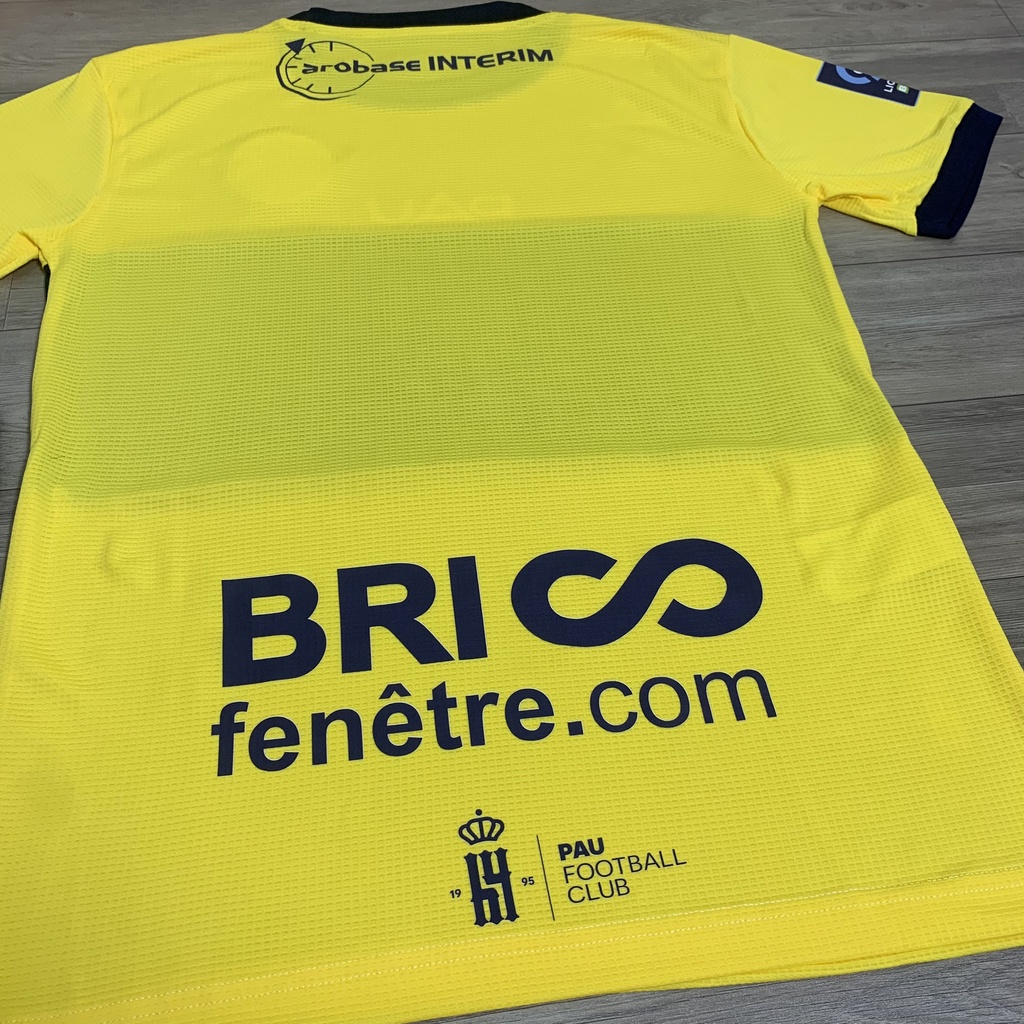 Áo Quần Bóng Đá Quang Hải-Áo Bóng Đá CLB Pau FC-Chuẩn Mẫu Thi Đấu-Vải Gai Thái