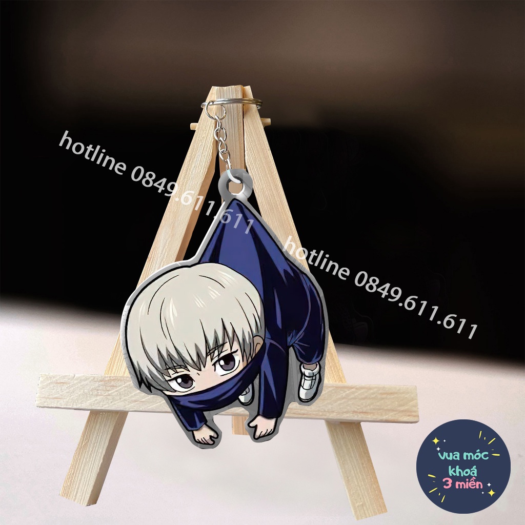 Móc khóa anime Jujutsu Kaisen chú thuật hồi chiến in hình nhân vật Toge Inumaki