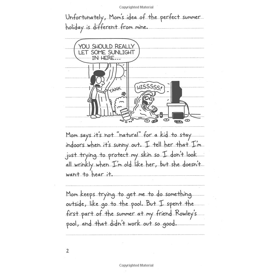 Sách - Diary Of A Wimpy Kid: Dog Days - Book 4 (Penguin Books UK)