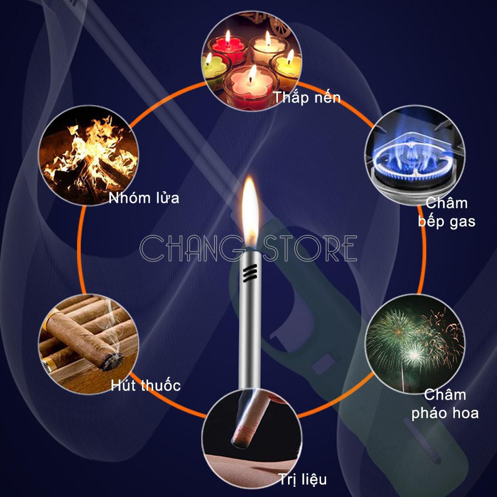 Dụng cụ châm bếp - Dụng cụ nhóm bếp gas bếp cồn thông minh