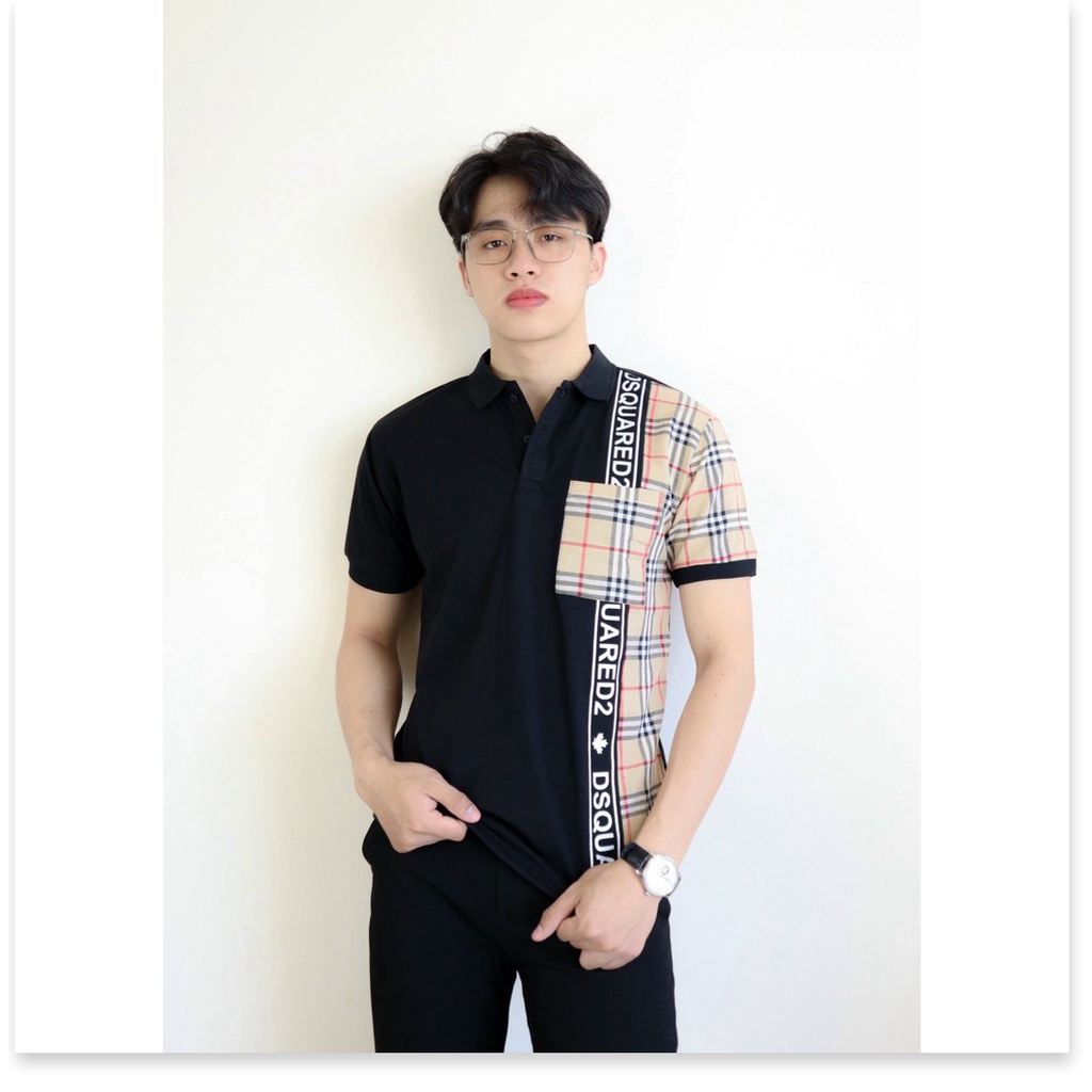 Áo thun cổ trụ ngắn tay cực phong cách KOKO MI FASHION