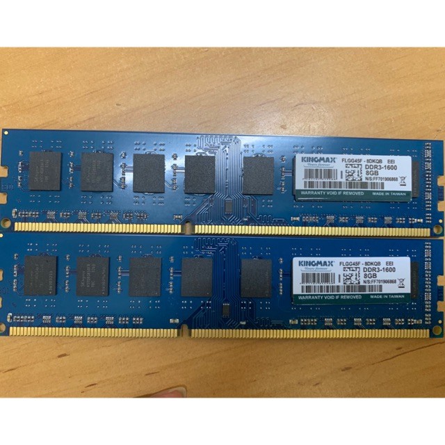 Ram PC DDR3 8GB 4GB Bus 1333/ 1600 Kingmax (Bảo hành 36T - dùng cho máy tính để bàn)