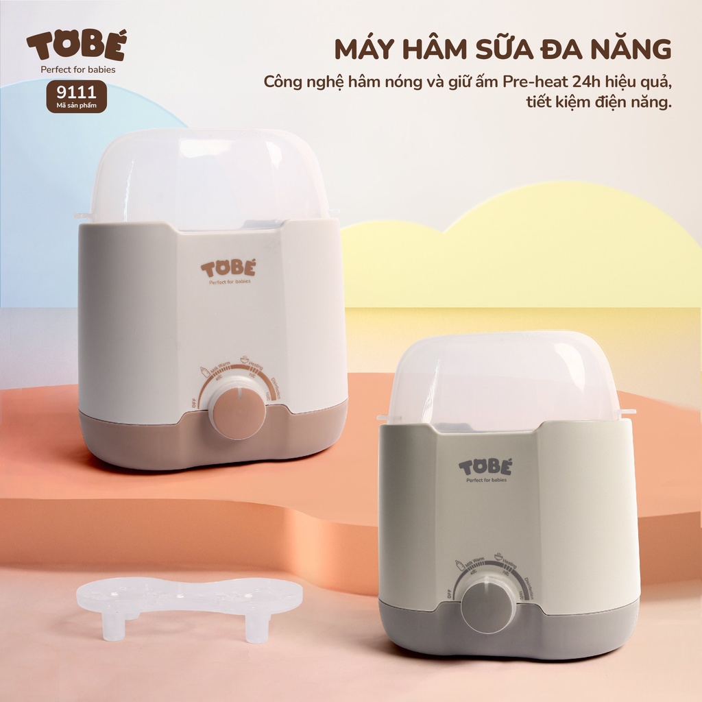 Máy Hâm Sữa Đa Năng TOBÉ - Tiết kiệm điện năng, giữ ấm hiệu quả