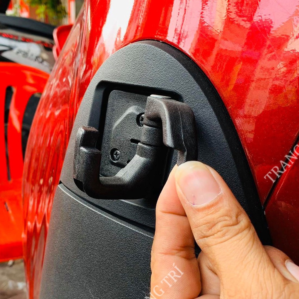 Móc Treo Đồ Xe Máy Lead, SH Nhựa Cao Cấp Màu Đen