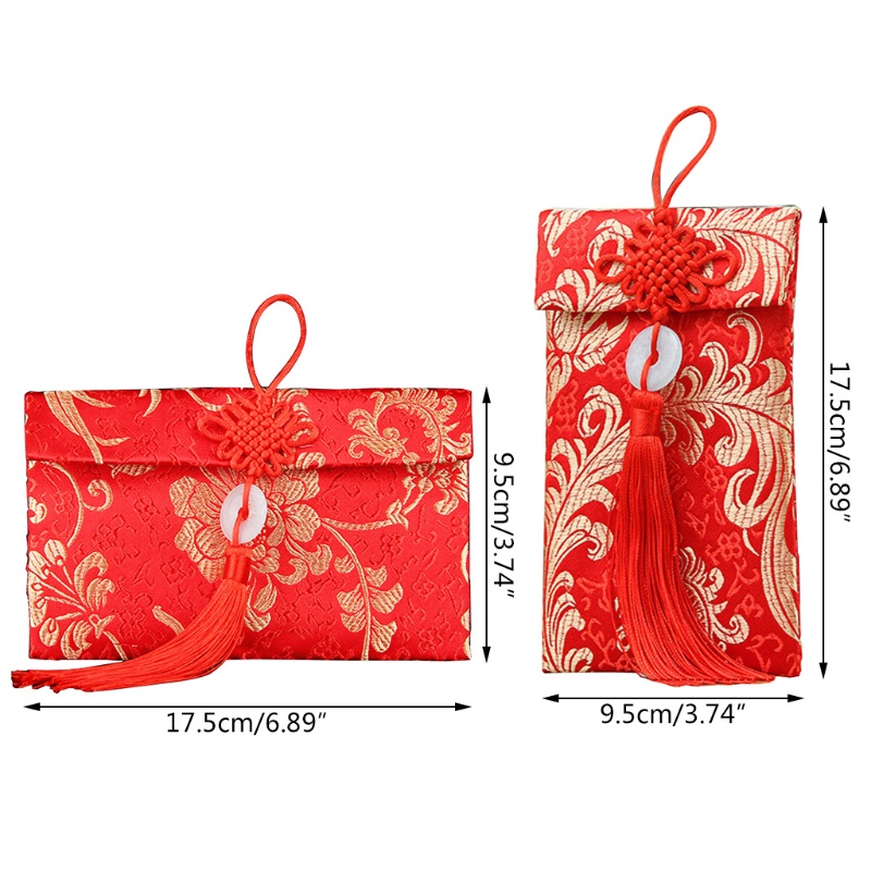 Bao lì xì đỏ may mắn cho năm mới