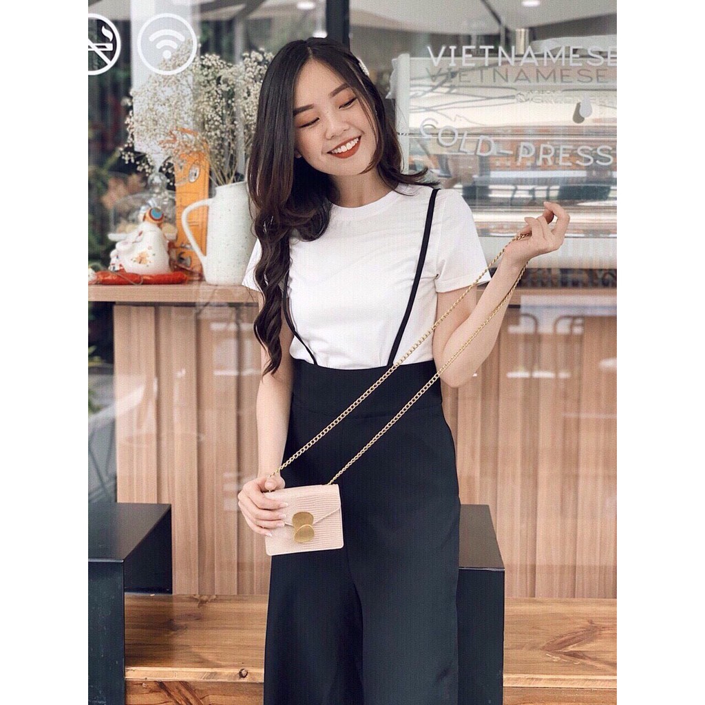 Set Yếm Quần Dài Áo Thun