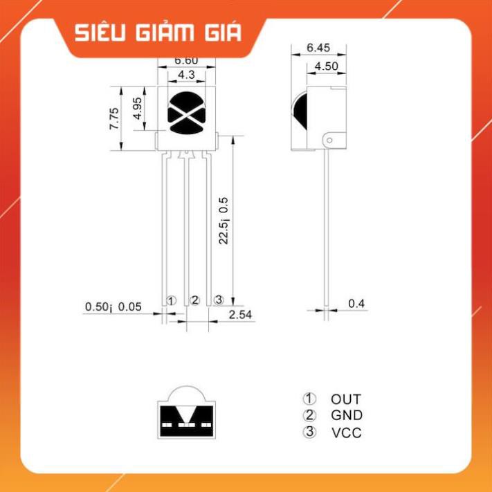 Mắt Nhận Hồng Ngoại Vỏ Sắt - Giá tốt nhất